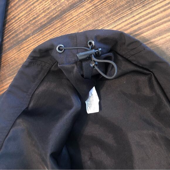 Cutter & Buck Saints Pullover Jacket Mens L Windbreaker Black V-Neck Athleisure - Picture 10 of 12